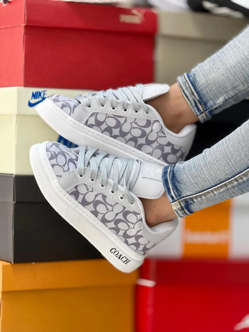Zapato de Plataforma Coach