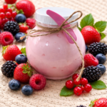 Mantequilla corporal con aroma dulce a frutos rojos