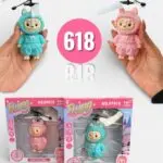 Muñeco Volador Labubu de inducción aérea con sensor de proximidad - Disfrutas entretenimiento interactivo controlado por tus movimientos