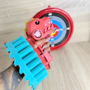 Dinosaurio Lanzador 688-2 con Diana y Dardos Elasticos - Punteria Segura