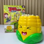 Juego interactivo de agilidad con piezas armables y recipiente de mazorca - Estimula la coordinación y divierte a los niños en casa