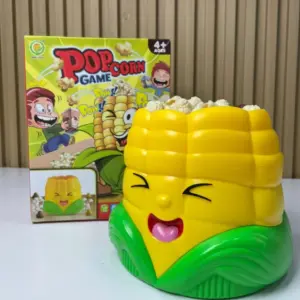 Juego interactivo de agilidad con piezas armables y recipiente de mazorca - Estimula la coordinación y divierte a los niños en casa