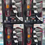 Cajas de máquina barbera profesional 4 en 1 marca Biaoya en exhibición