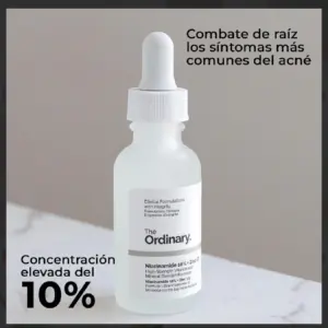 Combo ácido hialurónico más niacinamida para el rostro