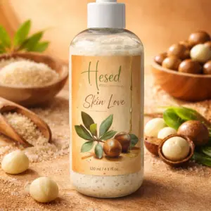 Set x2 exfoliante facial en gel de macadamia