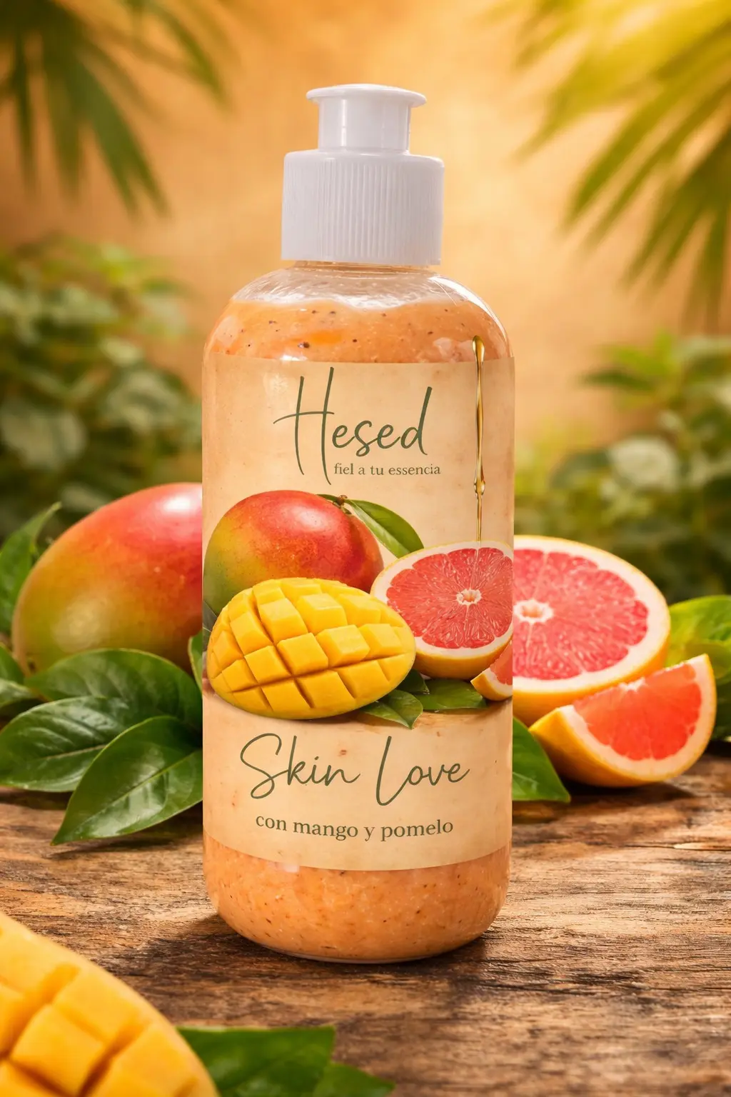 Set x2 exfoliante facial en gel de mango y pomelo