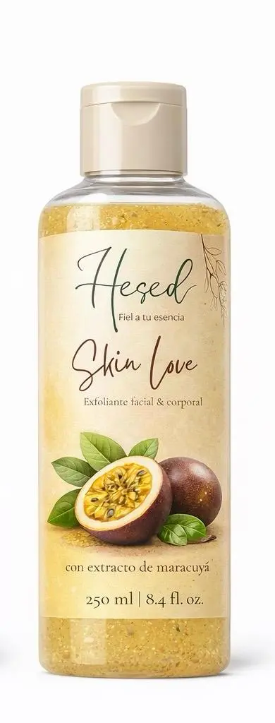 Textura del exfoliante facial gel fluido