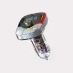 Transmisor FM Bluetooth para carro con manos libres y carga USB - modernize el sonido de su vehículo y reproduzca música inalámbrica - Imagen 2