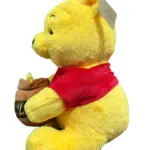 Peluche Winnie Pooh clásico con suéter rojo y tarro de miel - Brinda abrazos reconfortantes y decora habitaciones infantiles - Imagen 3