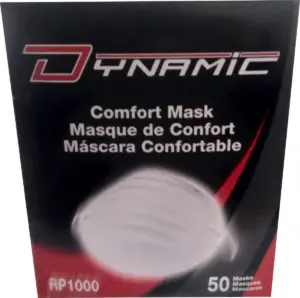 Set x3 Tapabocas industrial desechable set por 50 unidades - protege tus vías respiratorias contra polvo y polen