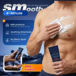 Crema Depilatoria Intima Masculina de 160 ml Accion 4 Minutos - Sin Cuchilla