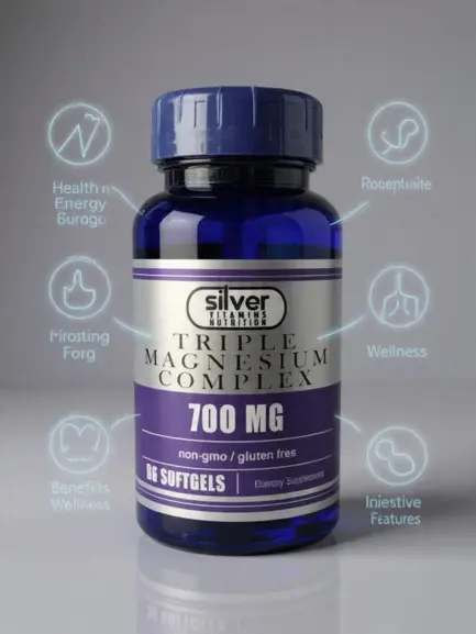 Magnesio Triple 700 Mg 50 Softgel
