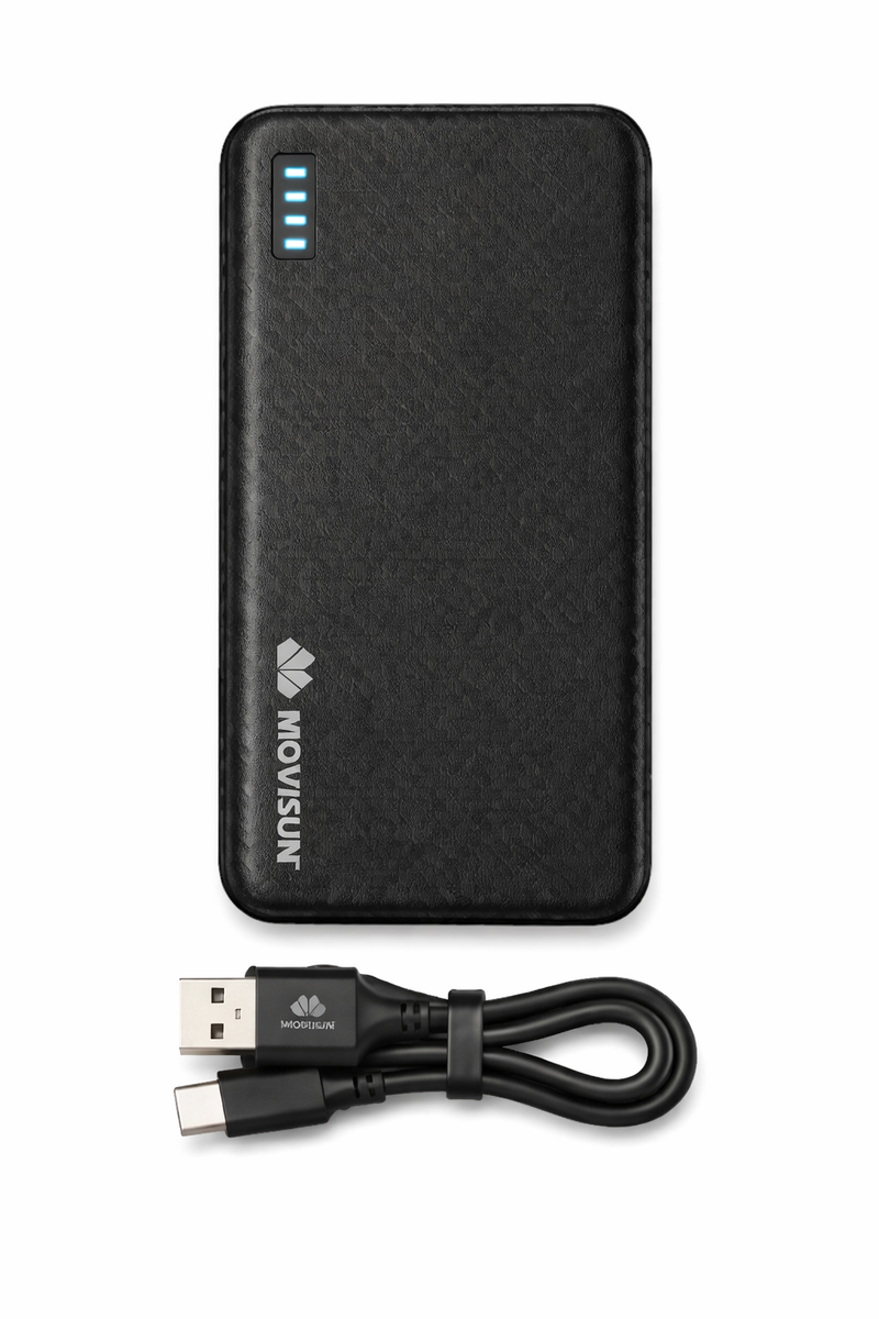 Powerbank Movisun Rocket P11 10000 mAh cargador portátil compacto - Garantiza energía continua para tus dispositivos móviles durante todo el día