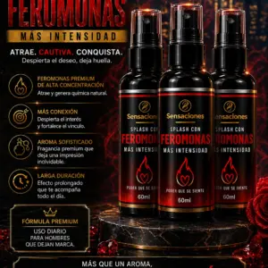 Set x2 body splash con feromonas x3 unidades