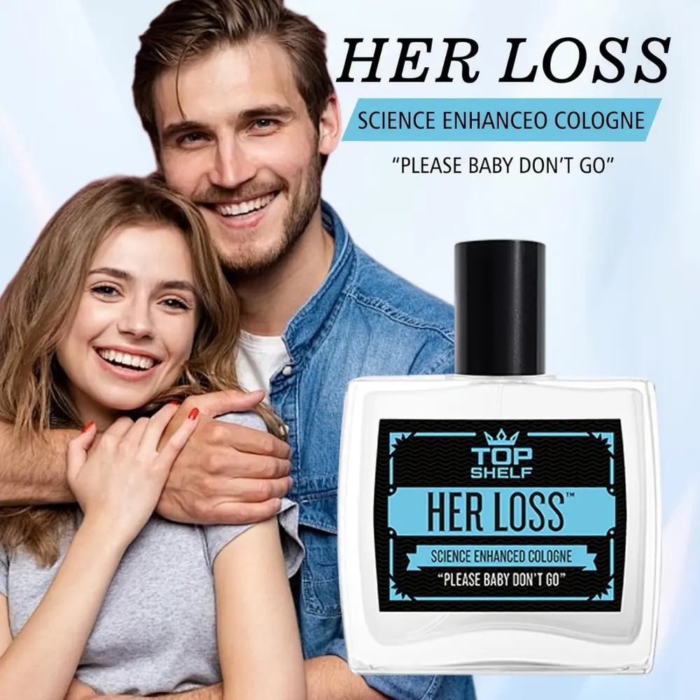 Colonia con feromonas Her Loss 50 ml para hombre - Potencia tu atractivo personal diariamente