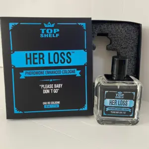 Colonia con feromonas Her Loss 50 ml para hombre - Potencia tu atractivo personal diariamente