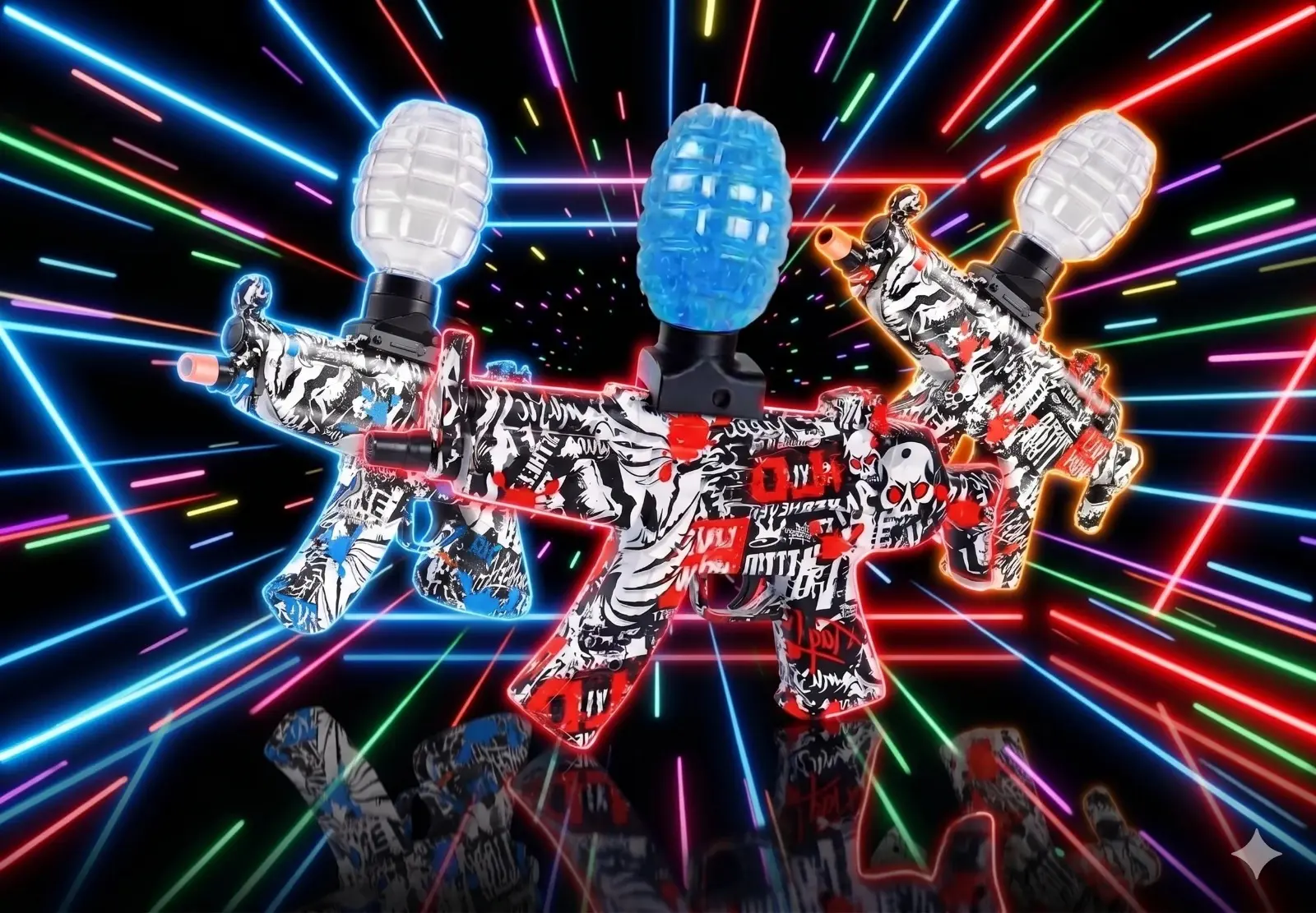 Pistola de hidrogel eléctrica Splatter Ball Blaster para niños - Disfruta juegos activos al aire libre con munición ecológica biodegradable - Imagen 4