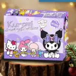 Calendario de Adviento Infantil Kuromi Organizador de Joyas Kawaii Sanrio - Descubre sorpresas diarias que organizan tus accesorios escolares