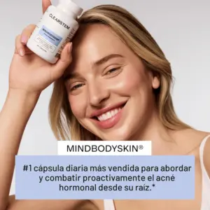 Suplemento Clearstem MindBodySkin de 90 Capsulas con DIM y Curcuma - Cuidado Interno