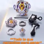 Trompo Beyblade de combate con giro izquierdo para niños - Domina la arena con ataques potentes y velocidad superior - Imagen 5