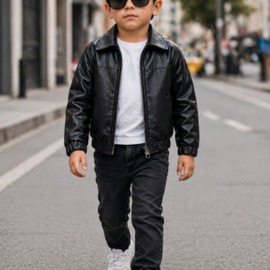Chaqueta Milano Niño Premium- Cuero Sint