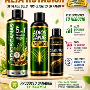 Set x2 Adios Canas 5 en 1 Coco L-Ac-01