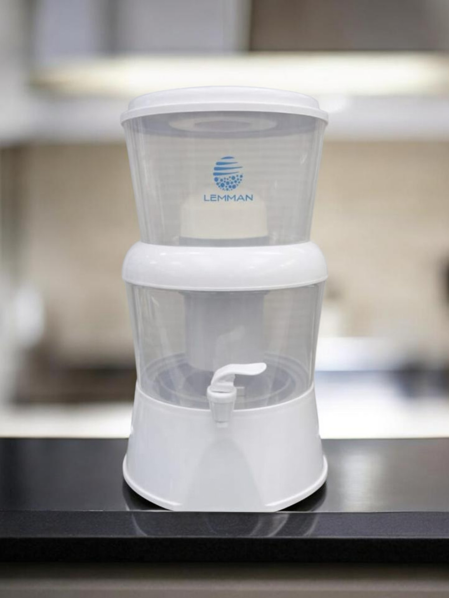Filtro Purificador de Agua 10 L con Repuestos - Retiene Cloro y Sedimentos