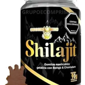 Set x2 Gomas masticables de Shilajit con borojó y chontaduro Jsecom - Revitaliza tu energía diaria de forma natural