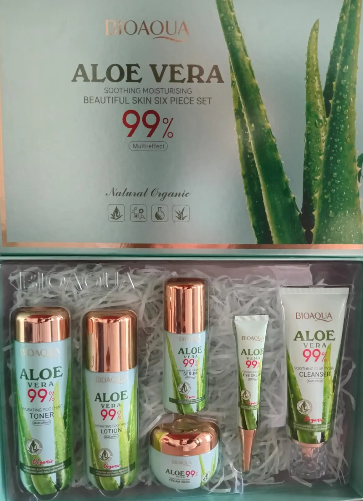 Kit Aloe Vera Caja de Lujo Bioaqua
