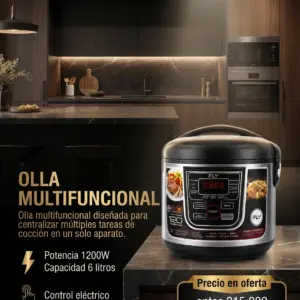 Olla Multifuncional 6 Litros Fly