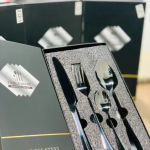 Utensilios de Lujo X24 Negro