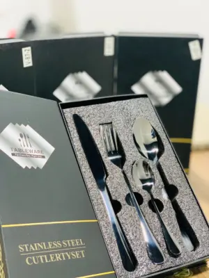Utensilios de Lujo X24 Negro