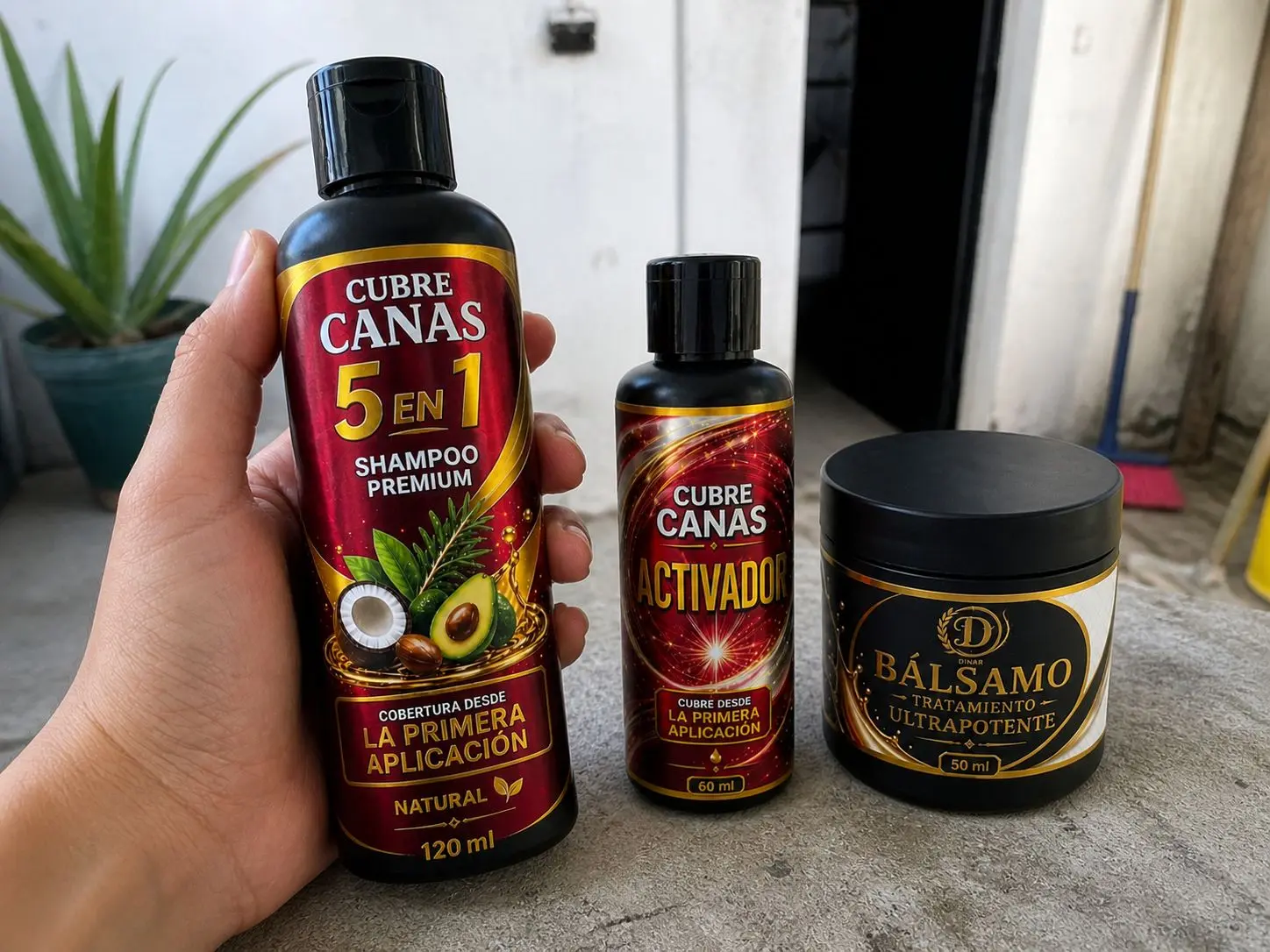 Set x2 Adios Canas 5 en 1 Aguacate Lc Ad-02 - Imagen 4
