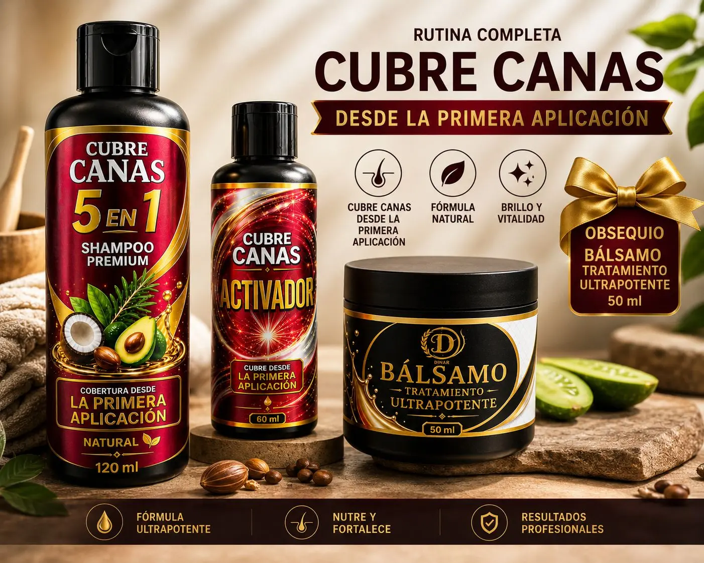 Set x2 Adios Canas 5 en 1 Aguacate Lc Ad-02 - Imagen 3