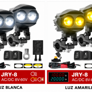 Exploradora Antiniebla Moto-Carro Jry-8