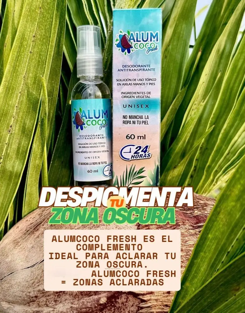 Desodorante 100% Natural Alum Coco Fresh - Imagen 3