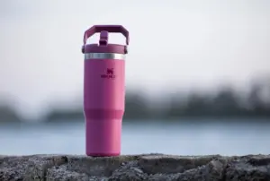 Termo Stanley 30 Oz de acero inoxidable con aislamiento térmico - Conserva tus bebidas frías y calientes todo el día