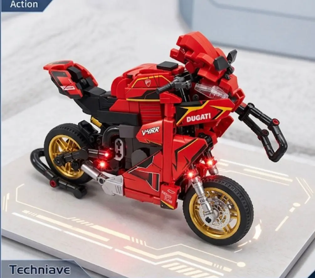 Bloques Armables Motocicleta