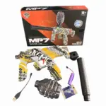 Pistola de Hidrogel MP7 Automática con Batería Recargable - Disfruta partidas tácticas al aire libre con máxima precisión - Imagen 2