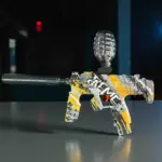 Pistola de Hidrogel MP7 Automática con Batería Recargable - Disfruta partidas tácticas al aire libre con máxima precisión - Imagen 4