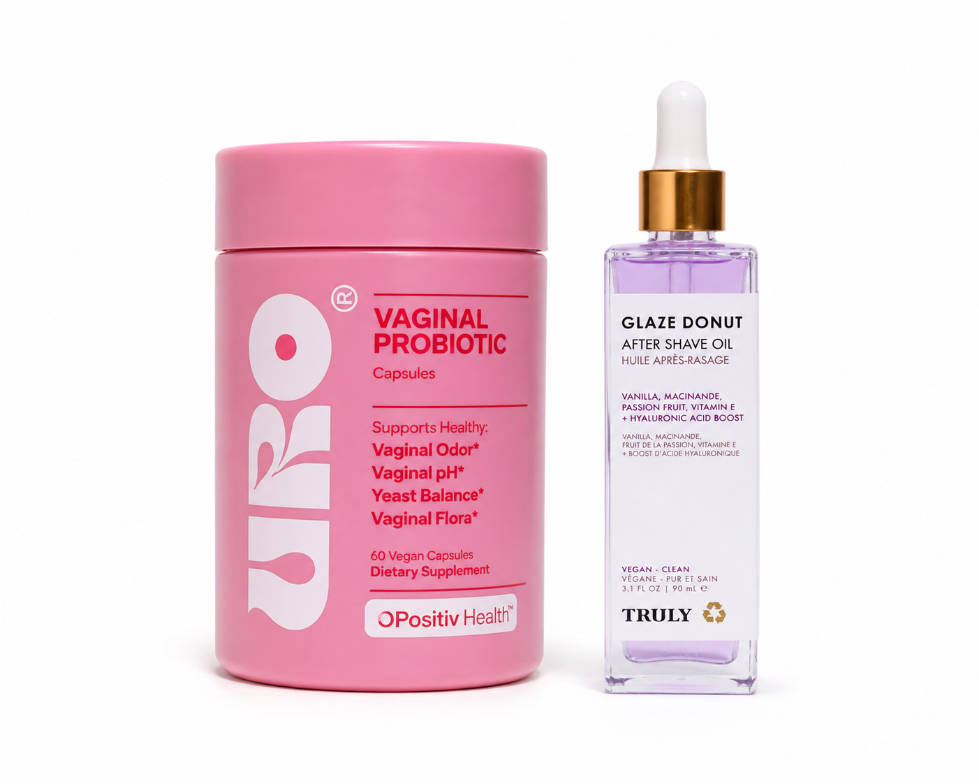 Combo completo aceite Truly más cápsulas Uro