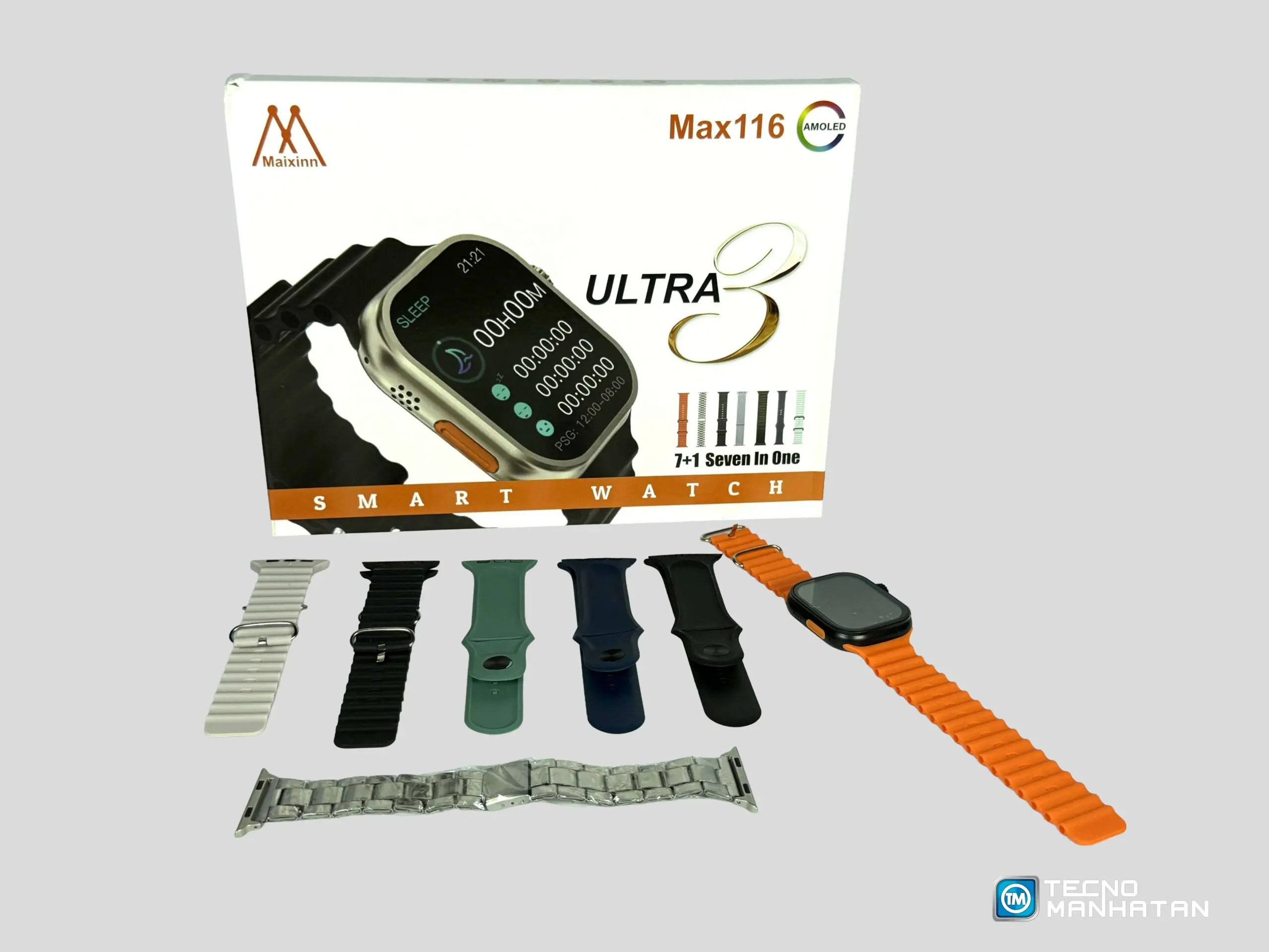 Smartwatch Maixinn "7 en 1"