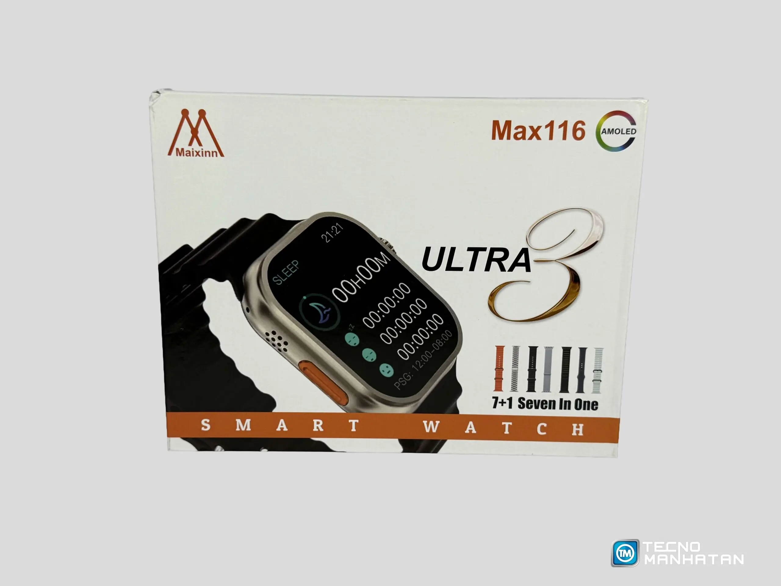 Smartwatch Maixinn "7 en 1"