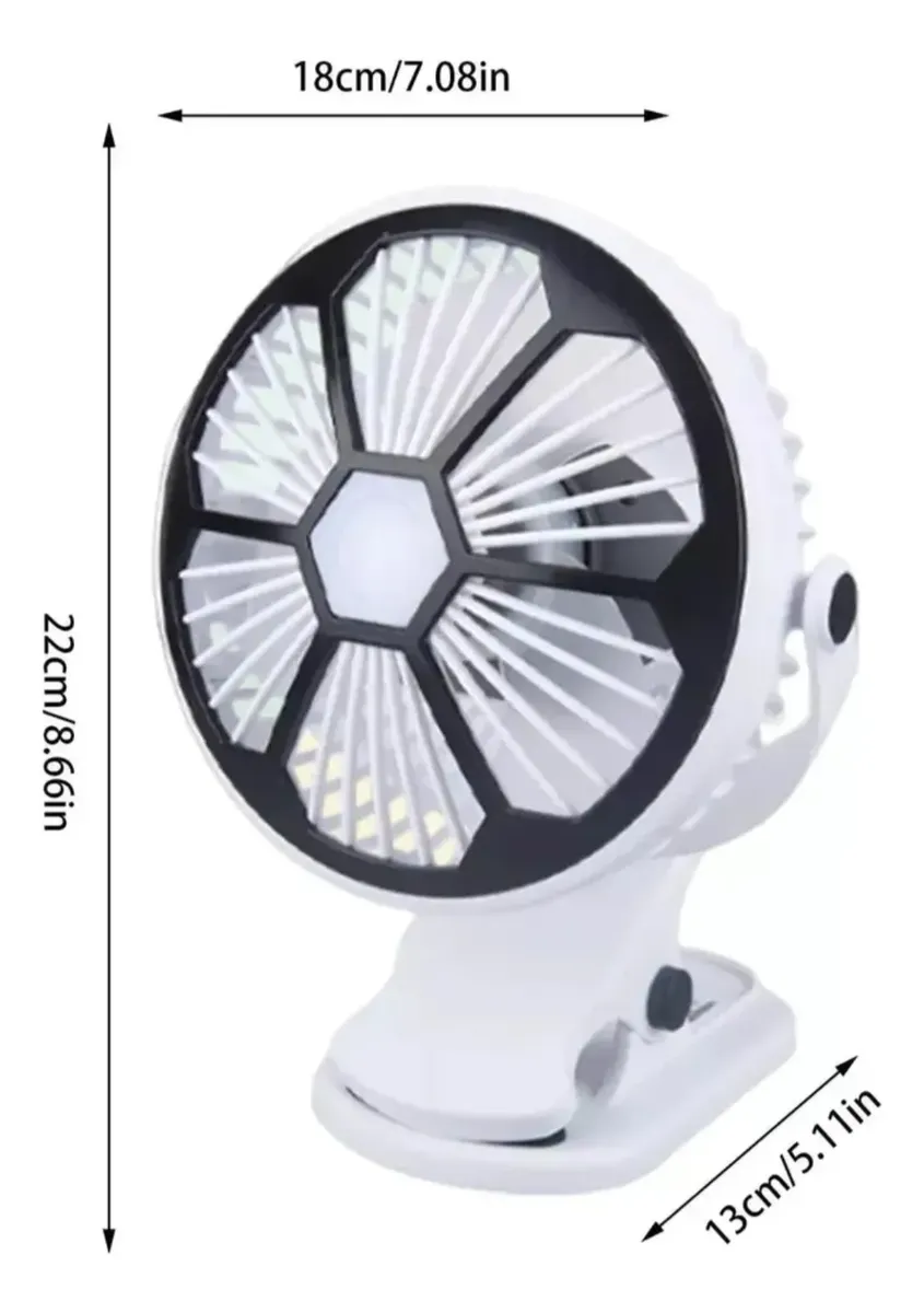 💥Ventilador Recargable de Pinza - Imagen 2