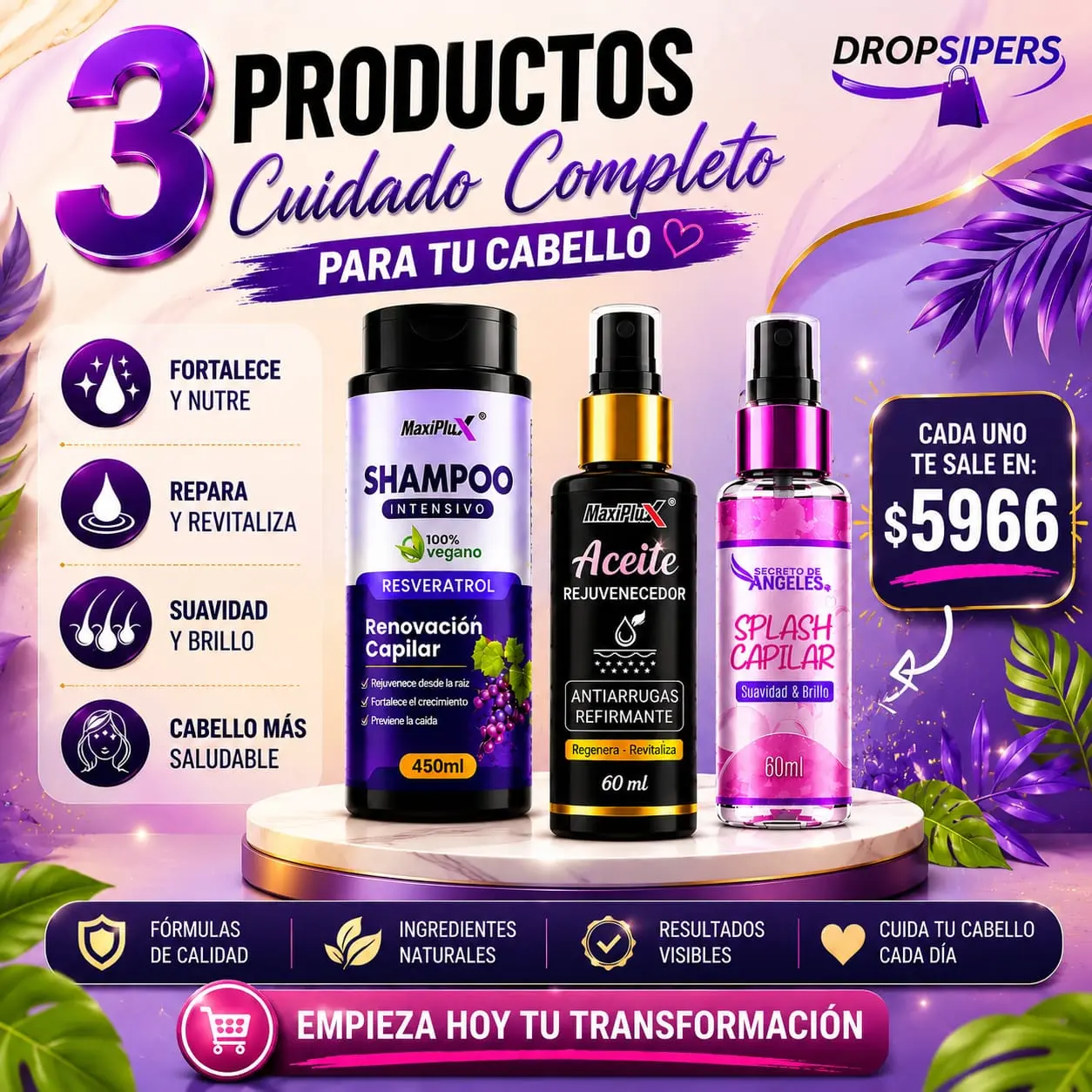 Kit Renovacion Total X 3
