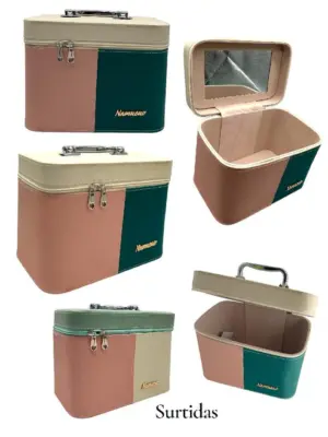 Neceser Cuadrado Tonos Classic – Medidas