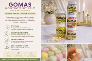 Set x2 Mantequilla Corporal en Gomas de Karite Hidratantes - Restaura la flexibilidad y suaviza la piel seca