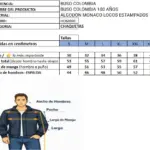 Buso Colombia 100 Años 100A