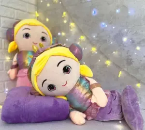 Peluche con Cobija de Sirena
