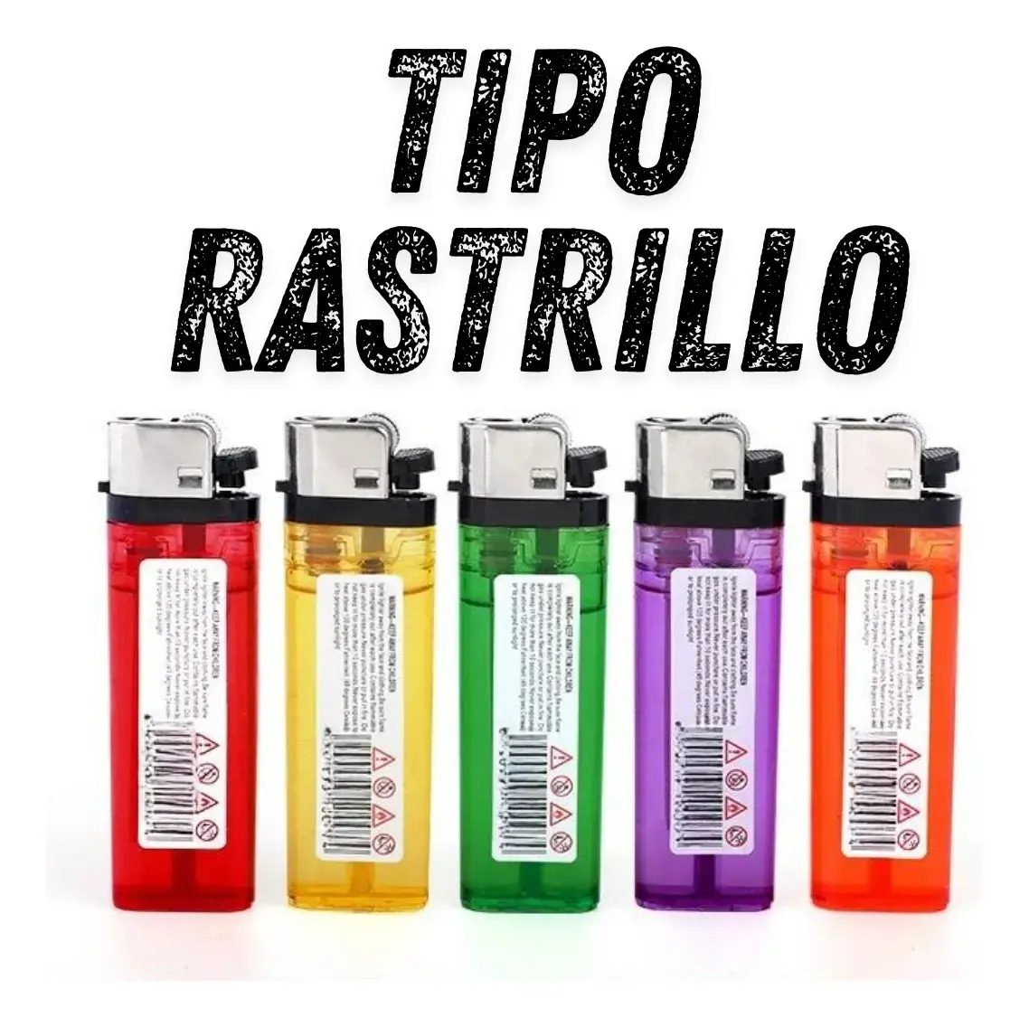 Encendedores Rastrillo Caja X25